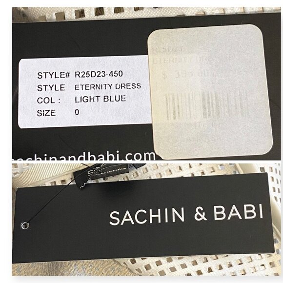 Sachin + Babi Eternity Shift dress in brocade and laser cut panels, size 0, NWT - Picture 5 of 13